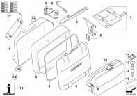 F700GS (K70) SINGLE PARTS, VARIO CASE parts diagram