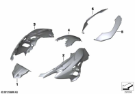 F700GS (K70) PAINTED PARTS WN50 OSTRA-GRAU MET.MATT parts diagram