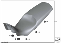 F700GS (K70) BENCH SEAT parts diagram