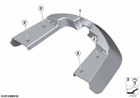 F700GS (K70) TRIM FOR TWO-WAY RADIO BOX parts diagram