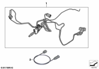 F700GS (K70) ADD.WIRING HARNESS SPECIAL VEHICLE parts diagram