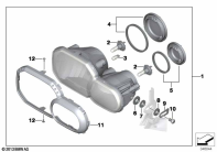 F700GS (K70) HEADLIGHT parts diagram