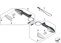F700GS (K70) TURN SIGNALS, FRONT parts diagram
