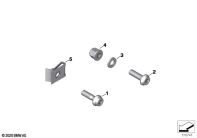 F700GS (K70) MOUNT FOR TURN SIGNAL LAMPS REAR parts diagram