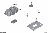 F700GS (K70) CONTROL UNITS FOR DWA AND TPM parts diagram