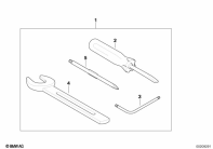 F700GS (K70) CAR TOOL parts diagram