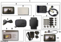 F700GS (K70) BMW MOTORRAD NAVIGATOR IV parts diagram