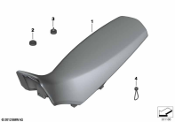 F700GS (K70) SEAT BENCH,  RALLYE parts diagram