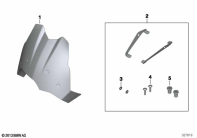 F700GS (K70) WINDSHIELD, HIGH, TINTED parts diagram