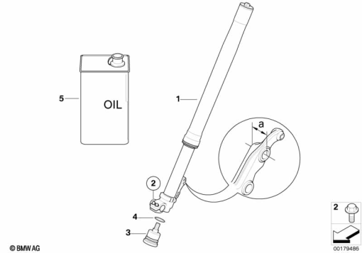 F800GS 08 (K72) TELESCOPE-FORK exploded view parts diagram