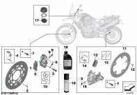 F800GS 08 (K72) BRAKE SERVICE parts diagram