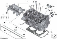 F800GS 08 (K72) CYLINDER HEAD parts diagram