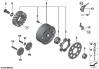 F800GS 08 (K72) ALTERNATOR parts diagram