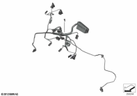 F800GS 08 (K72) ENGINE WIRING HARNESS parts diagram