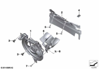F800GS 08 (K72) FAN parts diagram
