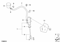 F800GS 08 (K72) REAR BRAKE MASTER CYLINDER parts diagram