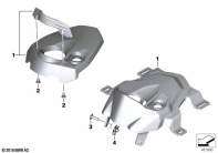 F800GS 08 (K72) TRIM IGNITION STEERING LOCK parts diagram