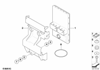 F800GS 08 (K72) CENTRAL CHASSIS ELECTRONICS parts diagram