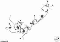 F800GS 08 (K72) MAIN WRG HARNESS SPECIAL-PURPOSE VLE. parts diagram