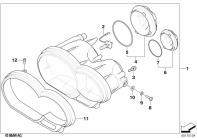 F800GS 08 (K72) HEADLIGHT parts diagram