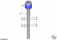 F800GS 08 (K72) ROTATING LIGHT parts diagram