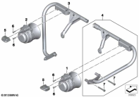 F800GS 08 (K72) SEQUENTIAL SIREN SYSTEM, ELECTRONIC parts diagram