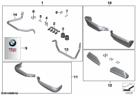 F800GS 08 (K72) SET OF HAND GUARDS parts diagram
