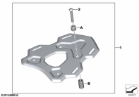 F800GS 08 (K72) LUGGAGE GRID parts diagram