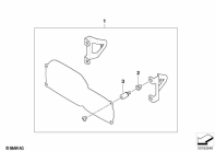F800GS 08 (K72) SET, OFFROAD DRIVING LIGHT STONE GUARDS parts diagram