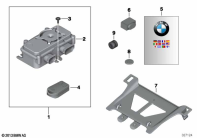 F800GS 08 (K72) RETROFIT ANTITHEFT ALARM SYSTEM parts diagram