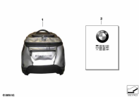 F800GS 08 (K72) SOFTBAG SMALL parts diagram
