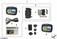 F800GS 08 (K72) BMW MOTORRAD NAVIGATOR STREET parts diagram