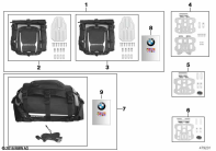F800GS 08 (K72) MISCELLANEOUS LUGGAGE SYSTEM parts diagram