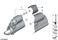 R nineT Racer (K32) STARTER parts diagram