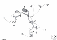 R nineT Racer (K32) ENGINE WIRING HARNESS parts diagram
