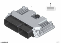 R nineT Racer (K32) CONTROL UNIT parts diagram