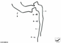 R nineT Racer (K32) FUEL TANK VENTILATION parts diagram