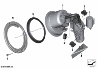 R nineT Racer (K32) FUEL PUMP/FILTER parts diagram
