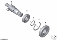 R nineT Racer (K32) SELECTOR SHAFT parts diagram