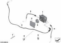 R nineT Racer (K32) BOWDEN CABLE/CABLE DISTRIBUTOR parts diagram