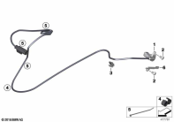 R nineT Racer (K32) WHEELSPEED SENSOR, REAR parts diagram