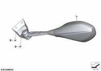 R nineT Racer (K32) MIRROR parts diagram