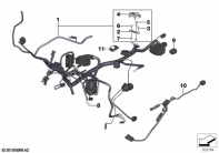 R nineT Racer (K32) MAIN WRNG.HARNESS/REAR WRNG.HARNESS parts diagram