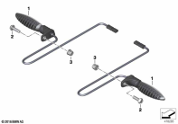 R nineT Racer (K32) LED TURN SIGNALS, REAR parts diagram