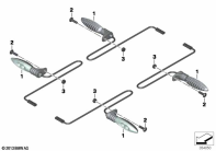 R nineT Racer (K32) LED TURN INDICATOR parts diagram