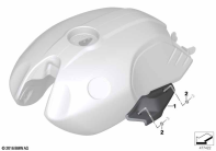 R nineT Racer (K32) HP CARBON TRIM THROTTLE BODY parts diagram