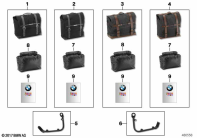 R nineT Racer (K32) SIDE BAGS parts diagram