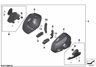 R nineT Racer (K32) CYLINDER HEAD COVER CARBON parts diagram