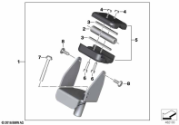 R nineT Racer (K32) MOUNTING PARTS, BMW NAVIGATOR parts diagram