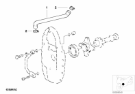 R1150GS ADV (R21A) ENGINE VENTILATION parts diagram